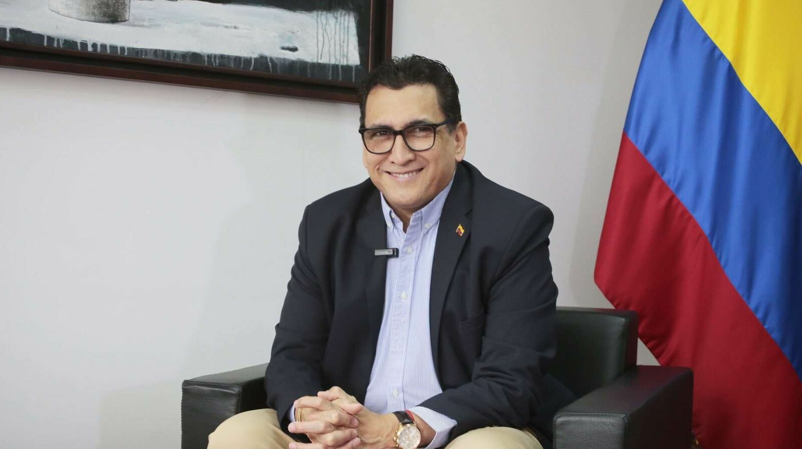 Embajador de Colombia en Venezuela Milton Rengifo informa sobre su situación tras ataques