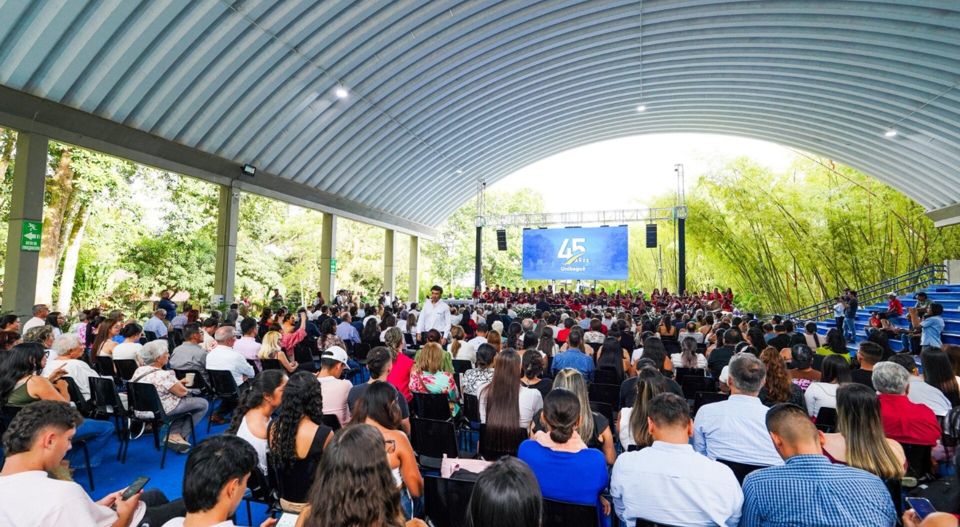En los 45 años de la Unibagué, Matiz exaltó la educación como motor de transformación del Tolima