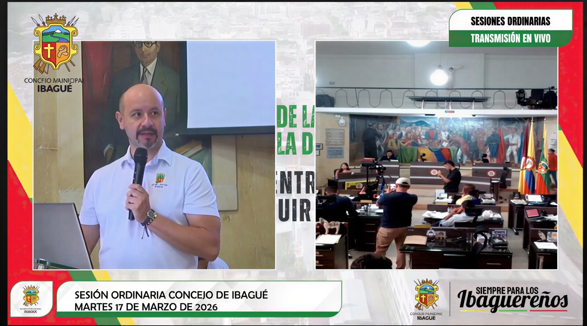 Seguridad en Ibagué: Concejo reprueba la gestión de la Secretaría de Gobierno