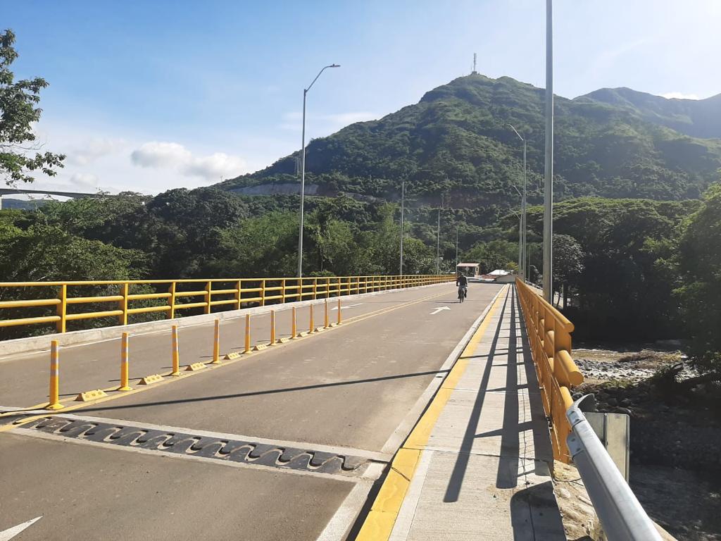 Este domingo se inaugura puente vehicular de Gualanday
