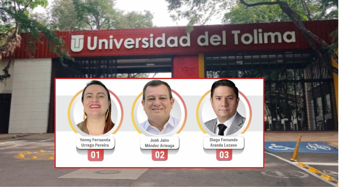 Estos son los perfiles de los tres aspirantes a la Rectoría de la Universidad del Tolima