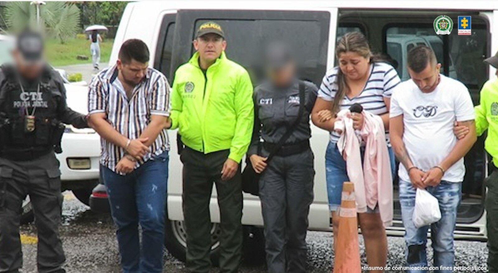 Estos son los presuntos asesinos de dos hermanos en el Guamo