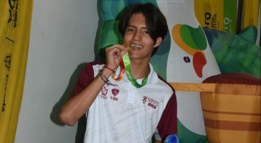 Estudiante del colegio INEM ganó medalla de oro en los Juegos Paranacionales 2023
