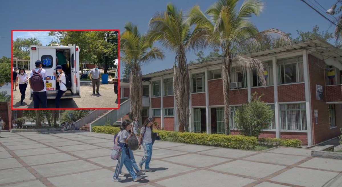 Estudiantes del INEM intoxicados, Clínica Tolima en emergencia funcional