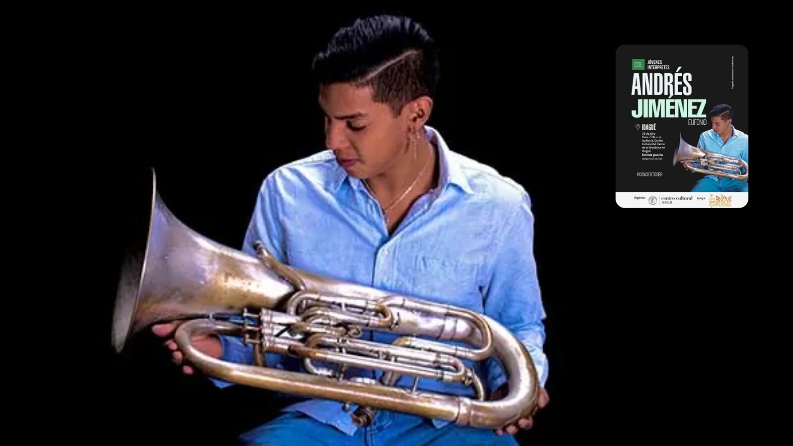 ¿Eufonio? Un instrumento poco común y un concierto imperdible en Ibagué