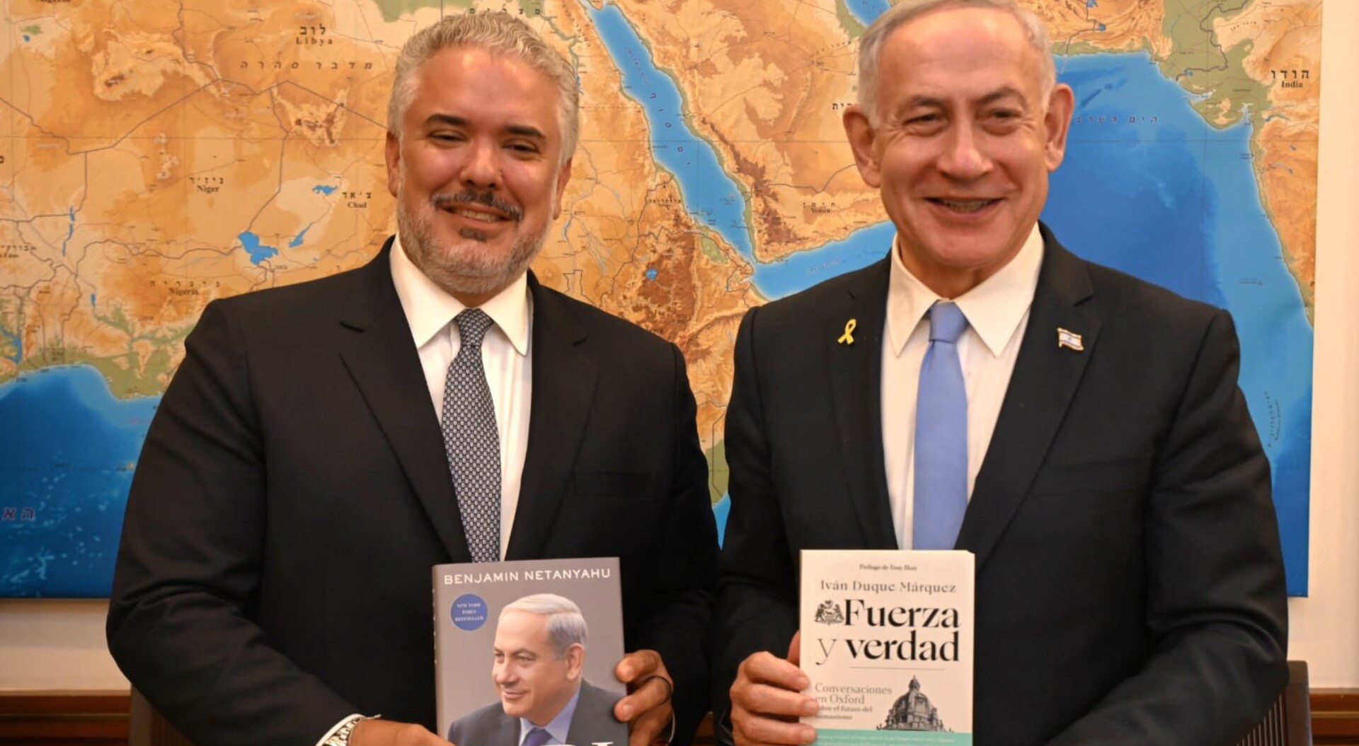 Expresidente Iván Duque en el ojo del huracán por visita a Netanyahu