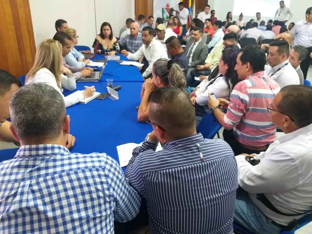 Sectores productivos del Tolima en el  escucha  Plan de Desarrollo 2020-2023