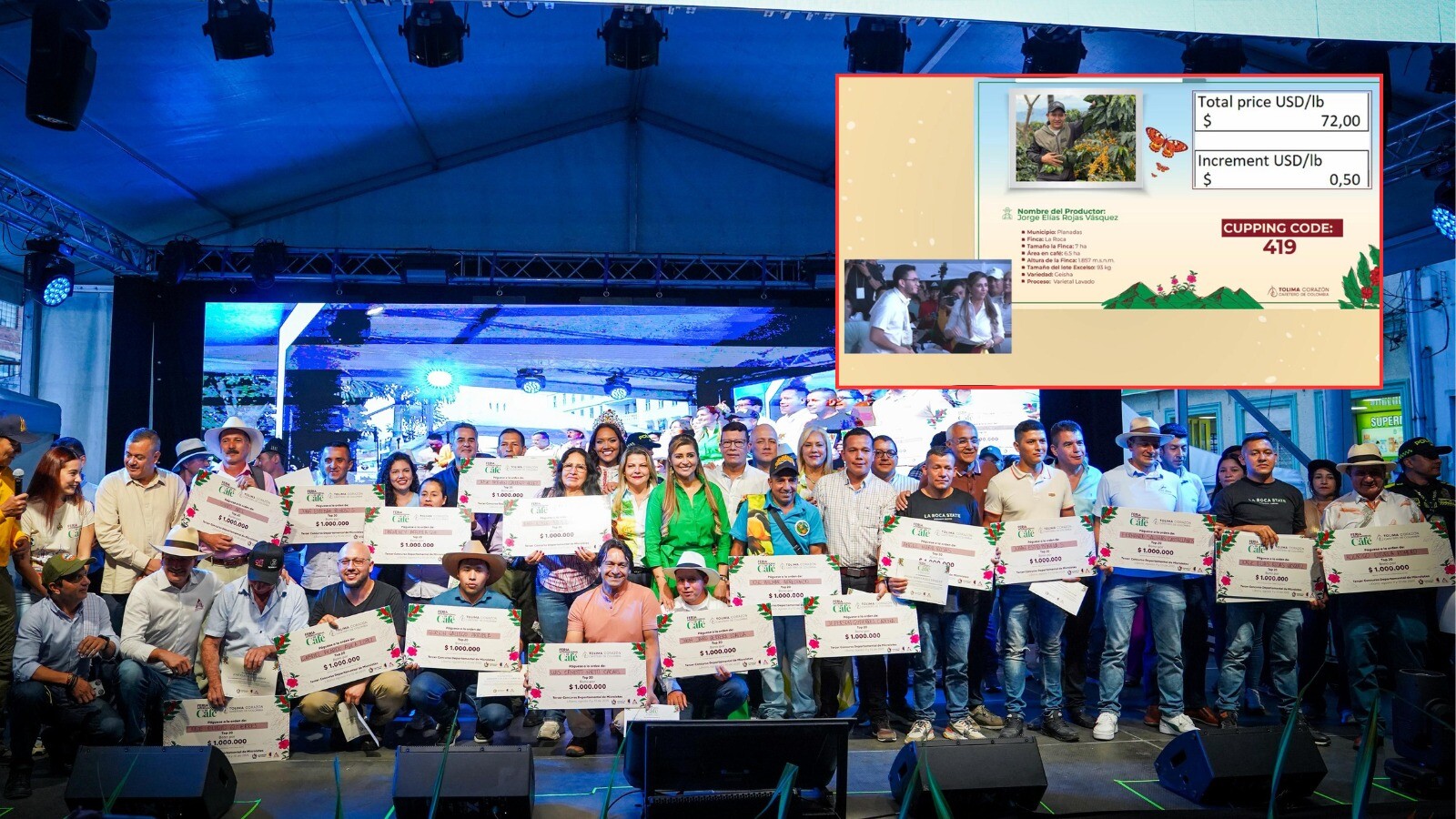Feria Internacional del Café en Líbano deja récord histórico: la próxima parada es Chaparral