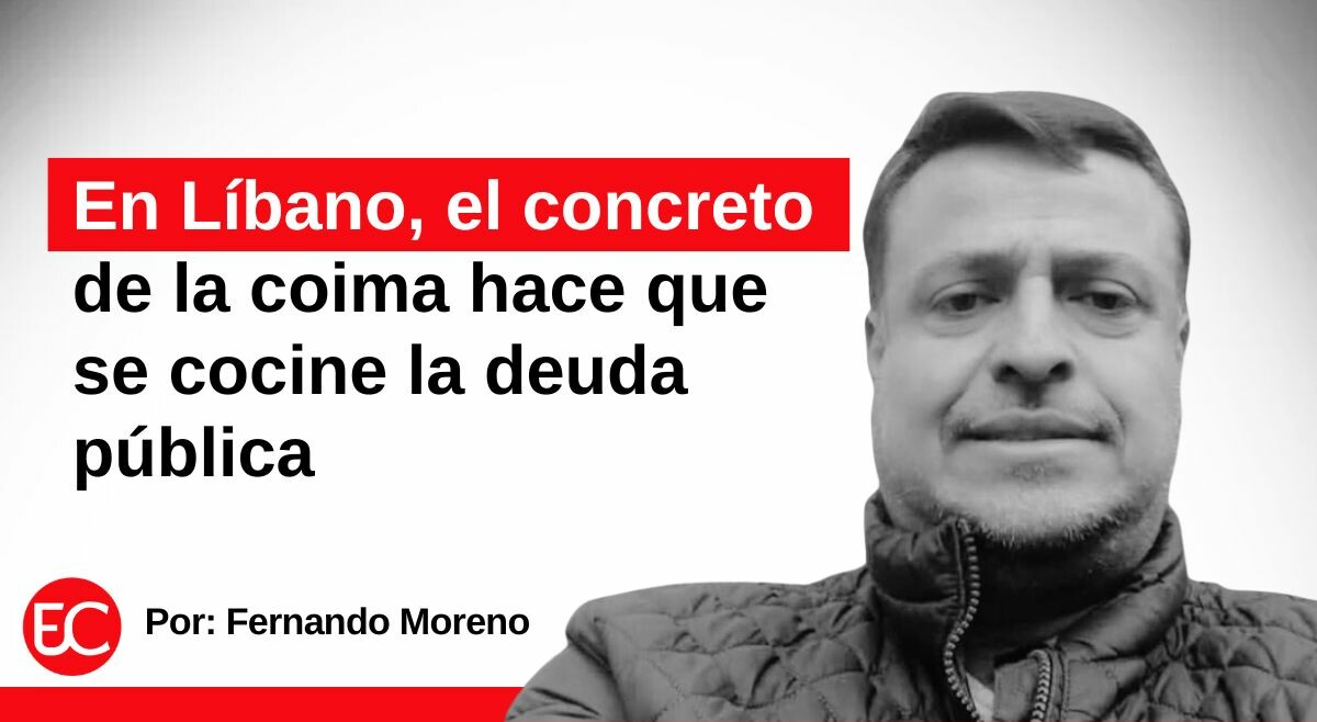 En Líbano, el concreto de la coima hace que se cocine la deuda pública
