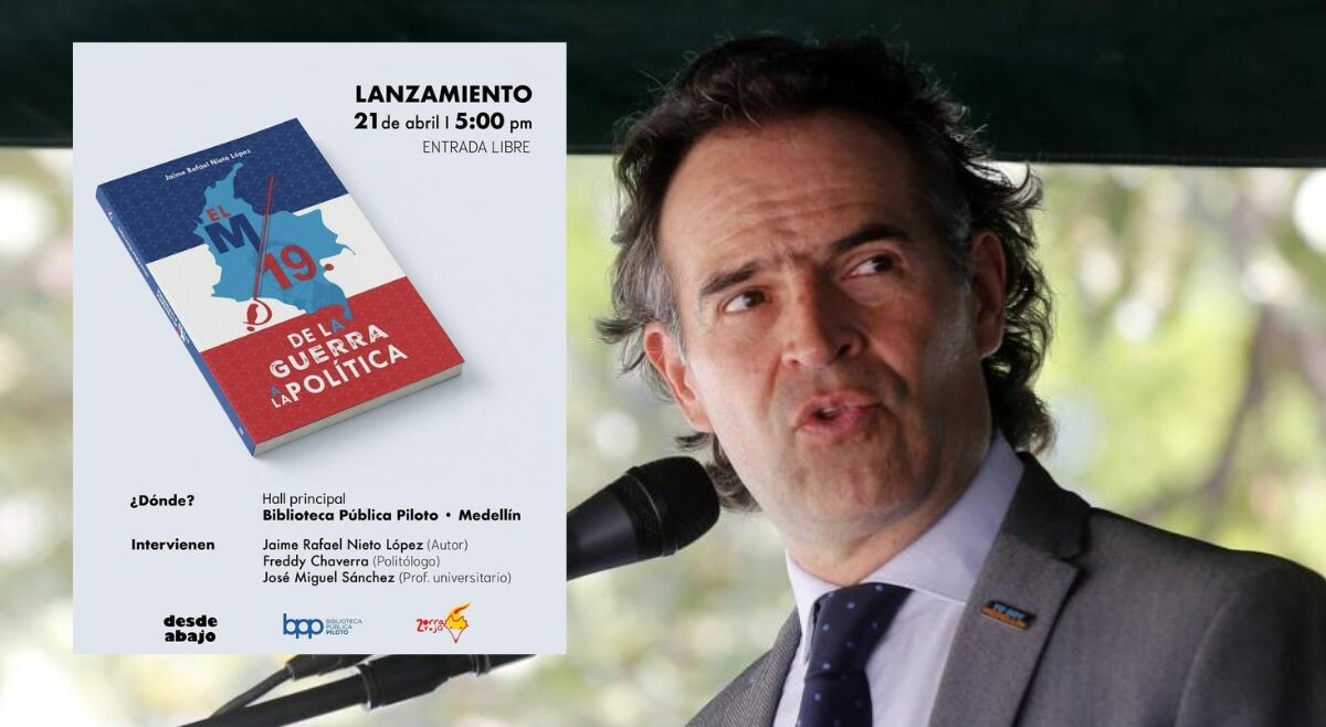 ‘Fico’ Gutiérrez censura libro sobre el M-19 y genera debate sobre libertades civiles