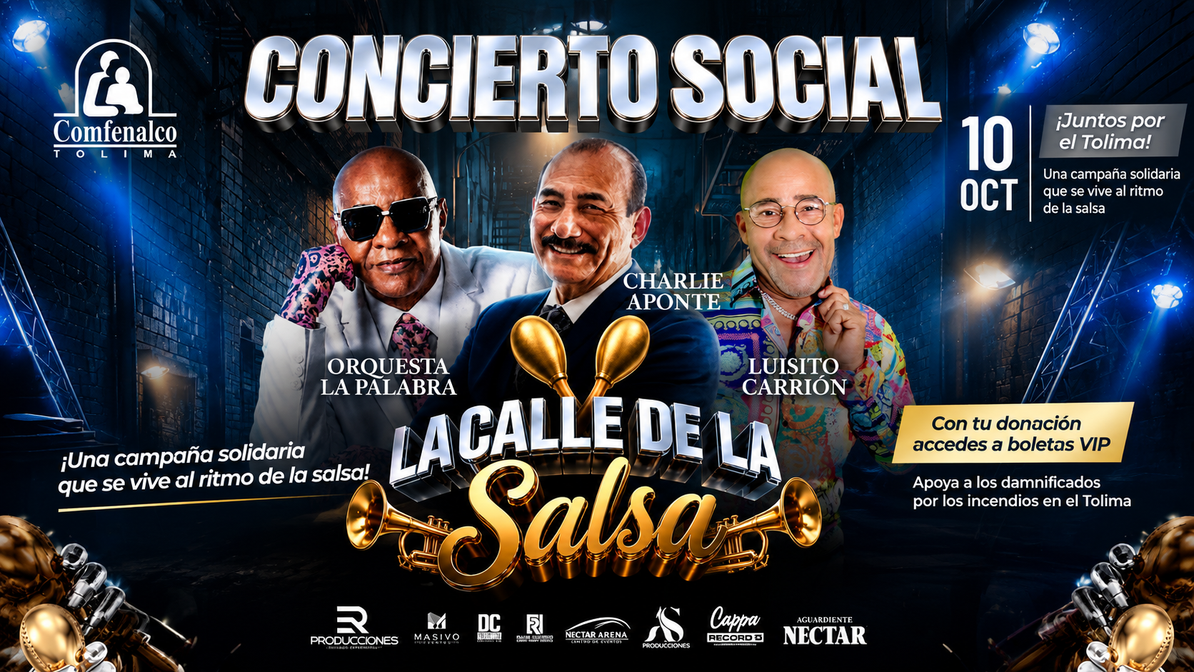 Comfenalco Tolima lleva la solidaridad al ritmo de la salsa