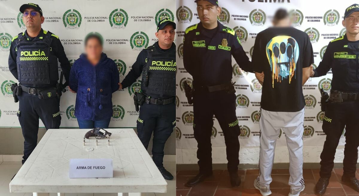 Fin de semana crítico en el Tolima: cuatro muertes violentas, violencia intrafamiliar y 22 capturados