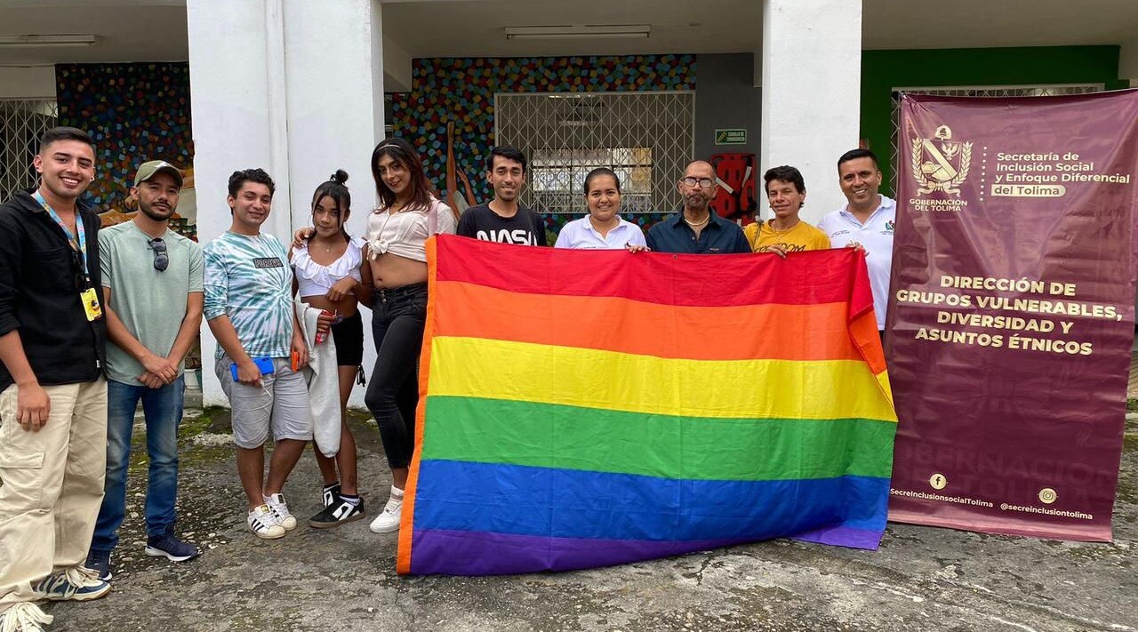 Buscan fortalecer a la comunidad LGBTIQ+ en el Tolima