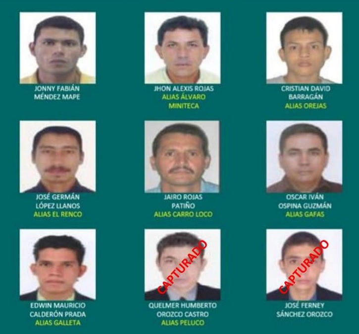 Dos de los más buscados fueron capturados