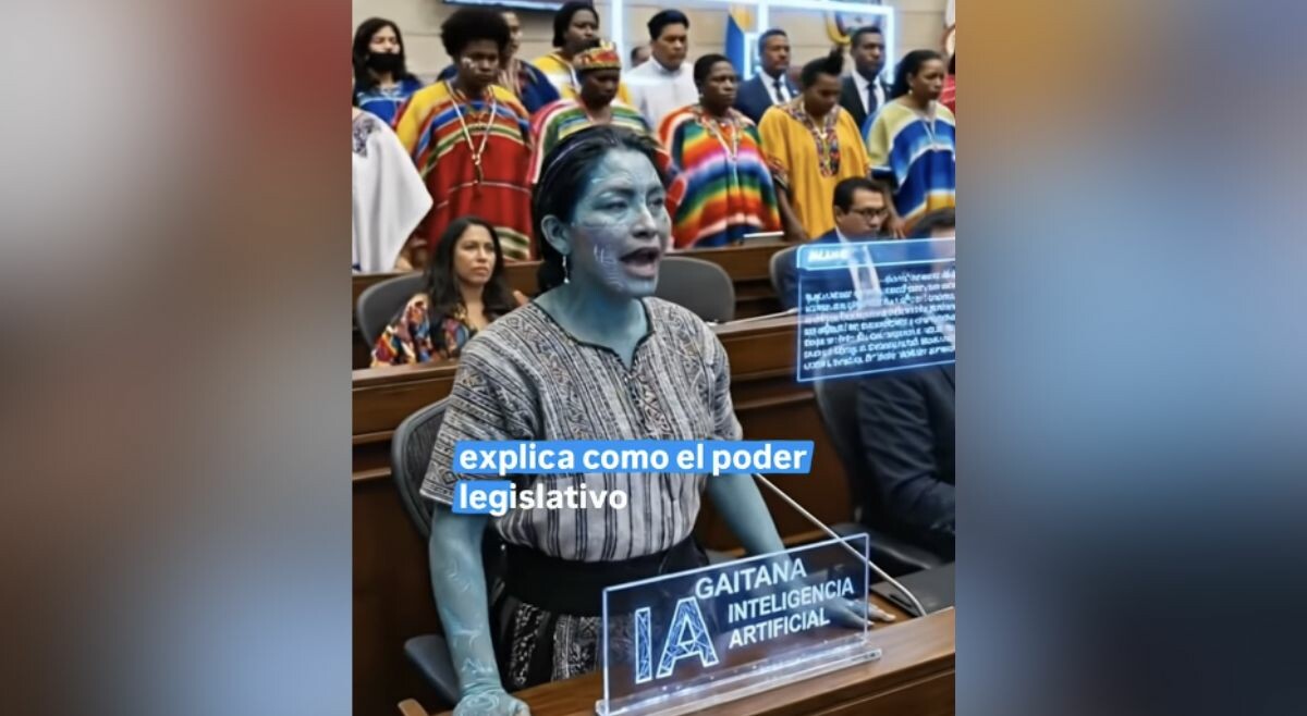 “Gaitana IA”, la inteligencia artificial que busca llegar al Congreso