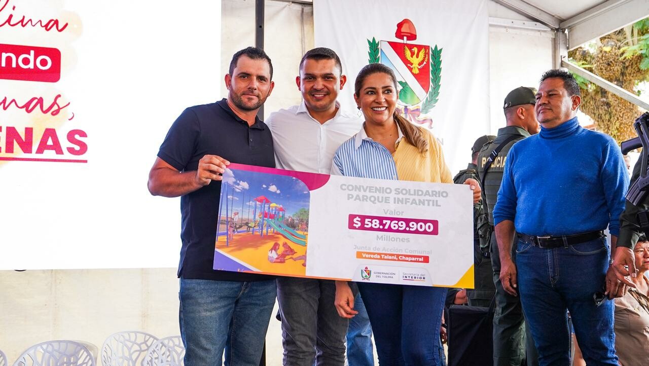 Gobernación del Tolima anuncia inversiones por más de $181.000 millones en Chaparral