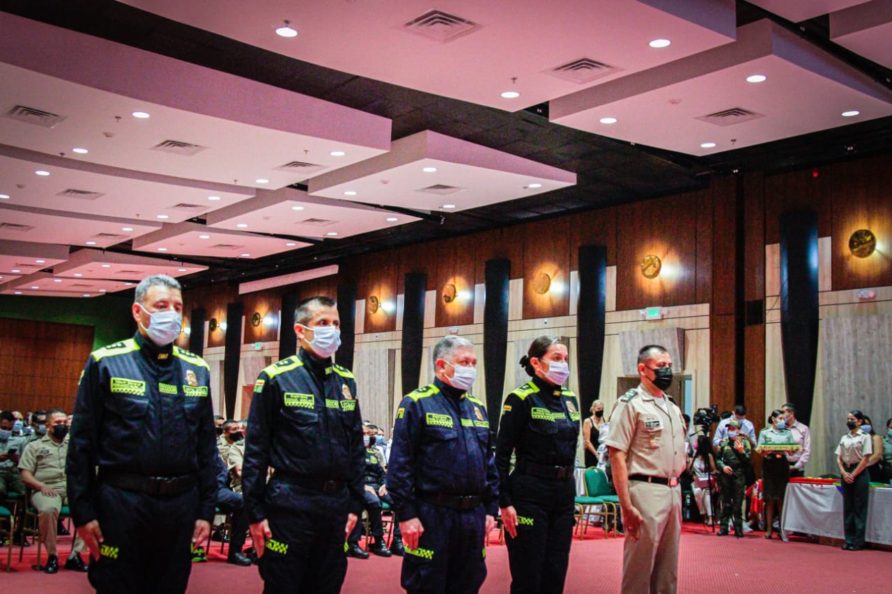 Gobernación del Tolima exalta a integrantes de la Fuerza Pública