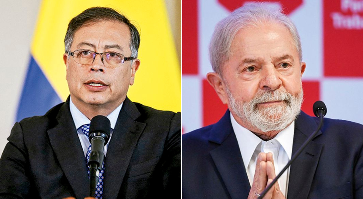 Presidente Petro se reúne con Lula en Brasil