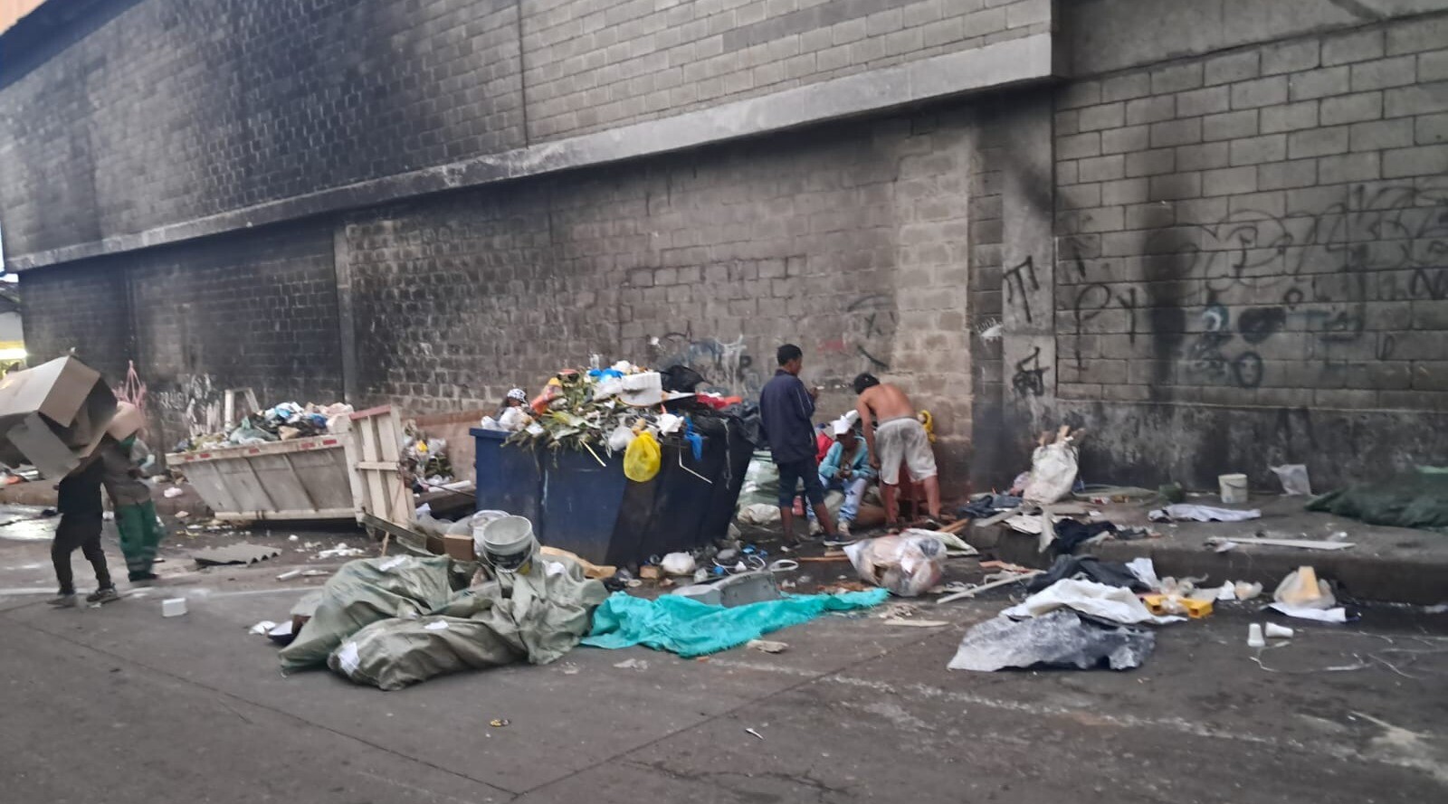 Crisis sanitaria y de seguridad en el barrio La Estación de Ibagué por contenedores de basura