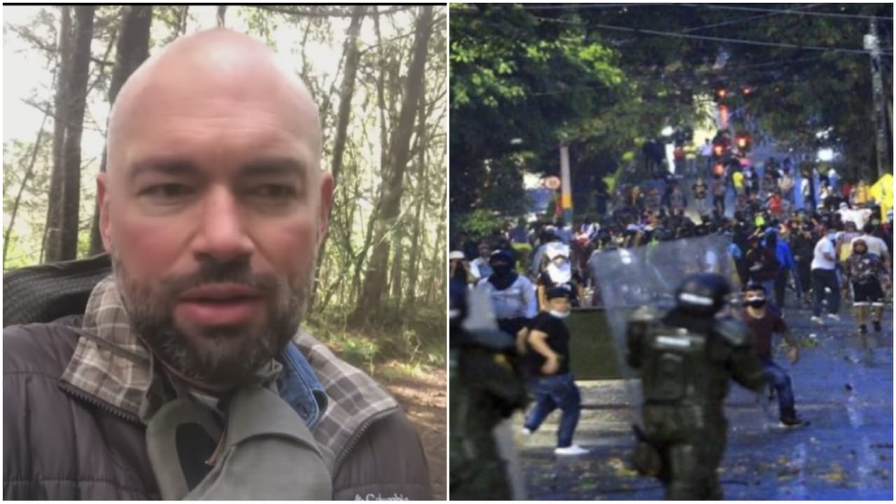 "Hay una intención sistemática de matar civiles": Santiago Cruz sobre el paro nacional