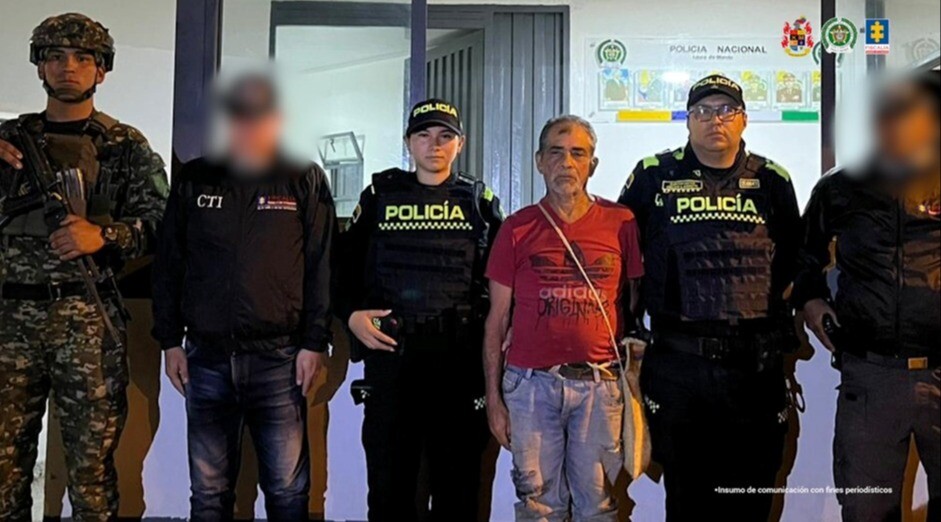 Capturan en Ortega, Tolima, a presunto feminicida de una menor de edad