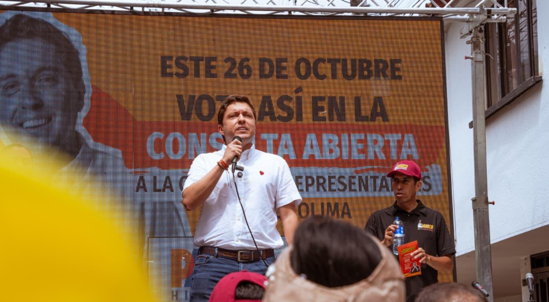 Hincapié lanzó su campaña a la consulta del Pacto Histórico