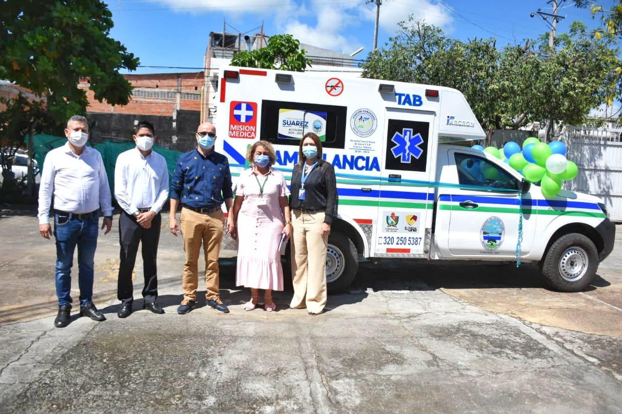 Hospital de Suárez estrena ambulancia