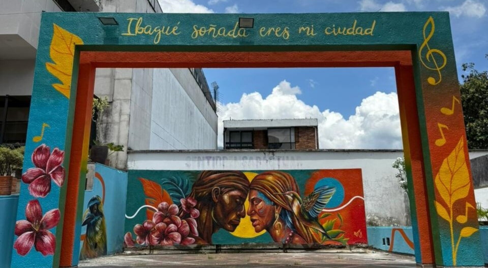 Ibagué estrena mural para celebrar su historia y su arte