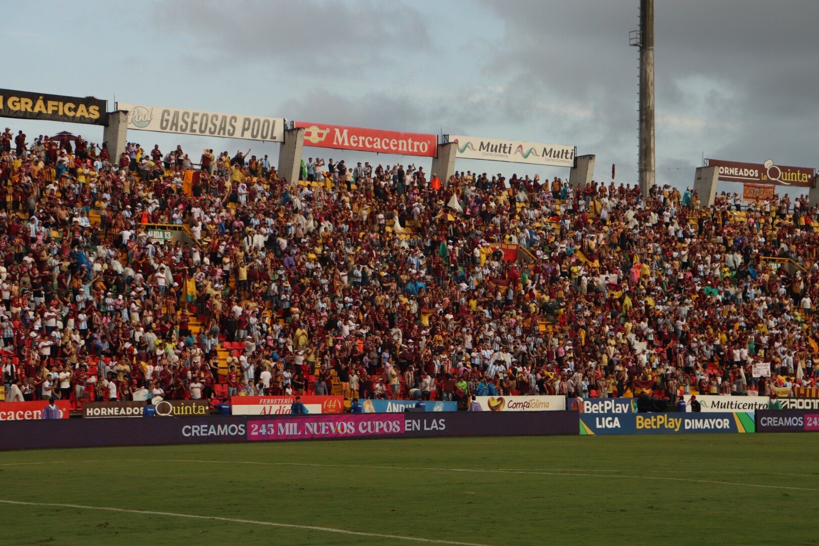 Ibagué lista para la fiesta futbolera en el Murillo Toro
