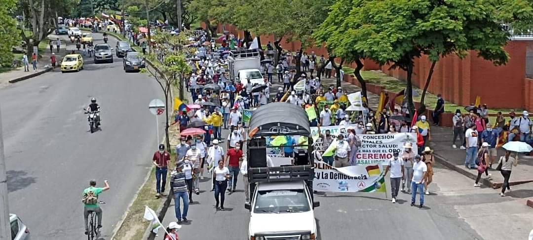 Ibagué también se movilizó en la jornada nacional de paro