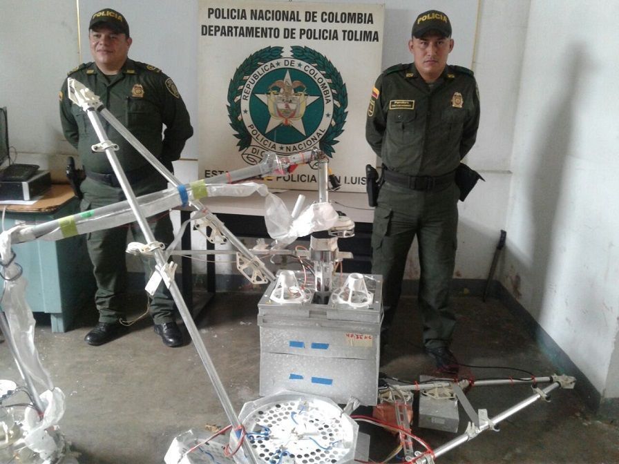 Artefacto tecnológico cayó en un cerro de San Luis