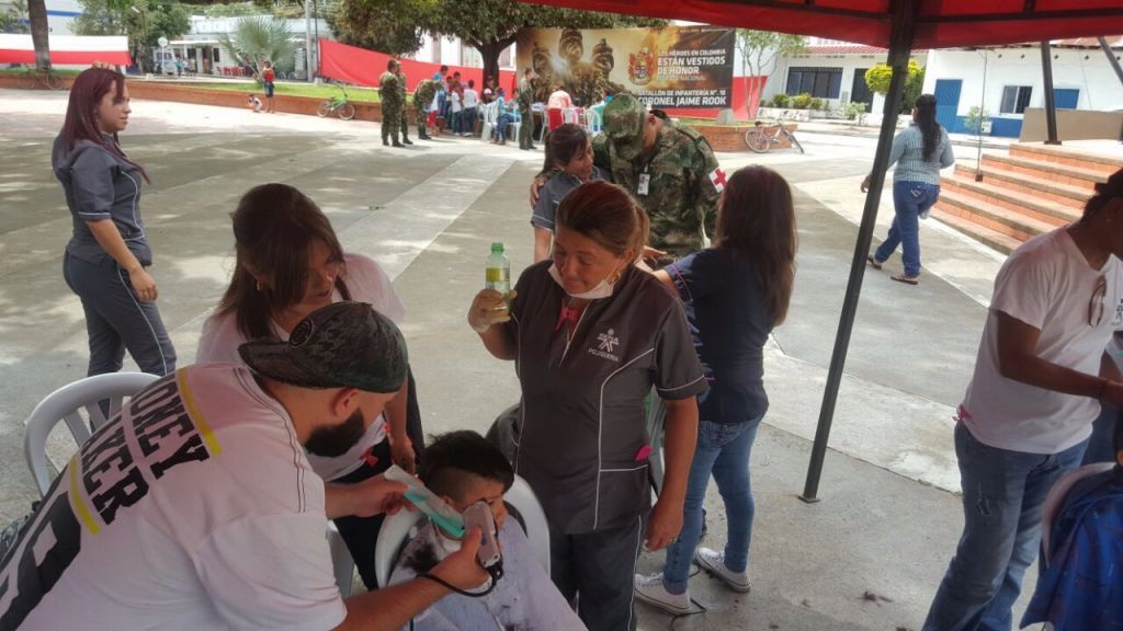 Ejército realizó jornada de apoyo en Suárez