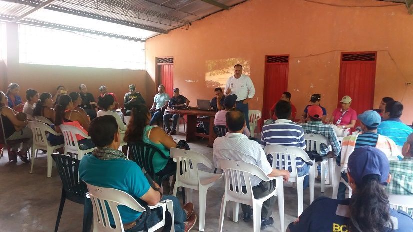 Mediante Plan Comunitario de Emergencia, se busca evitar tragedia en San Pedro, Rovira