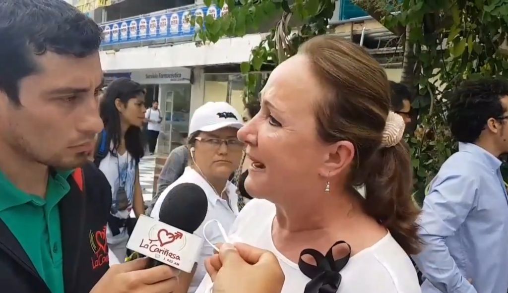 Entre lágrimas y rabia, Olga B. también exigió justicia frente al caso de niña abusada y asesinada