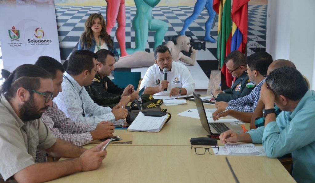 En Consejo de Seguridad fueron analizadas amenazas y envío de panfletos a líderes en el Tolima