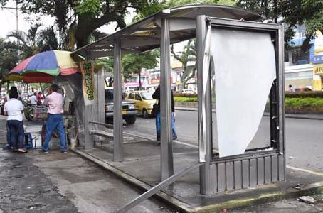 Gestora Urbana quiere recuperar paraderos en Ibagué