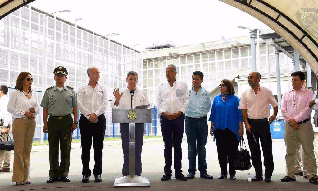 Presidente Santos anunció nuevos cupos en cárceles para reducir hacinamiento
