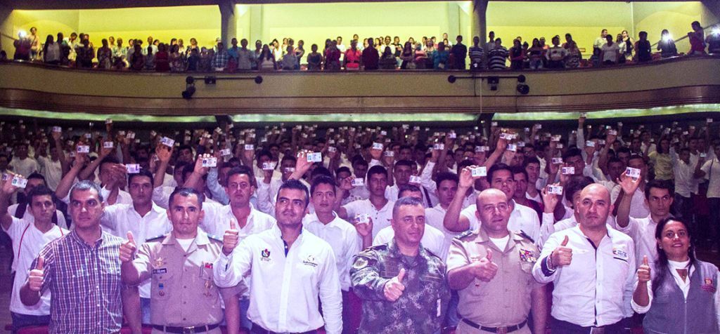 Ejército entregó  libretas militares a víctimas del conflicto armado en el Tolima