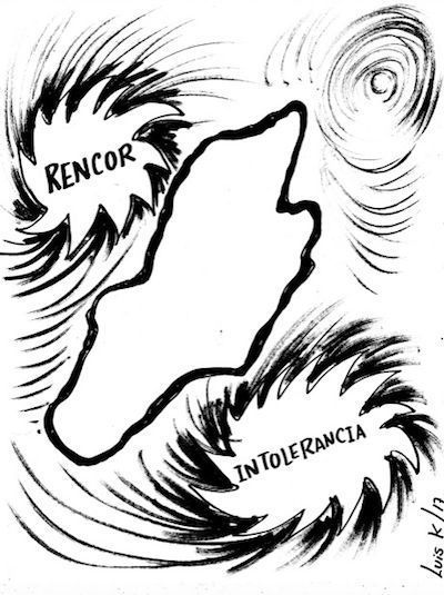 caricatura rencor tolerancia