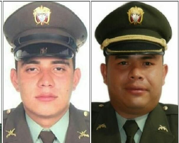 Cuerpos de policías tolimenses asesinados en el Cauca llegan hoy al Tolima
