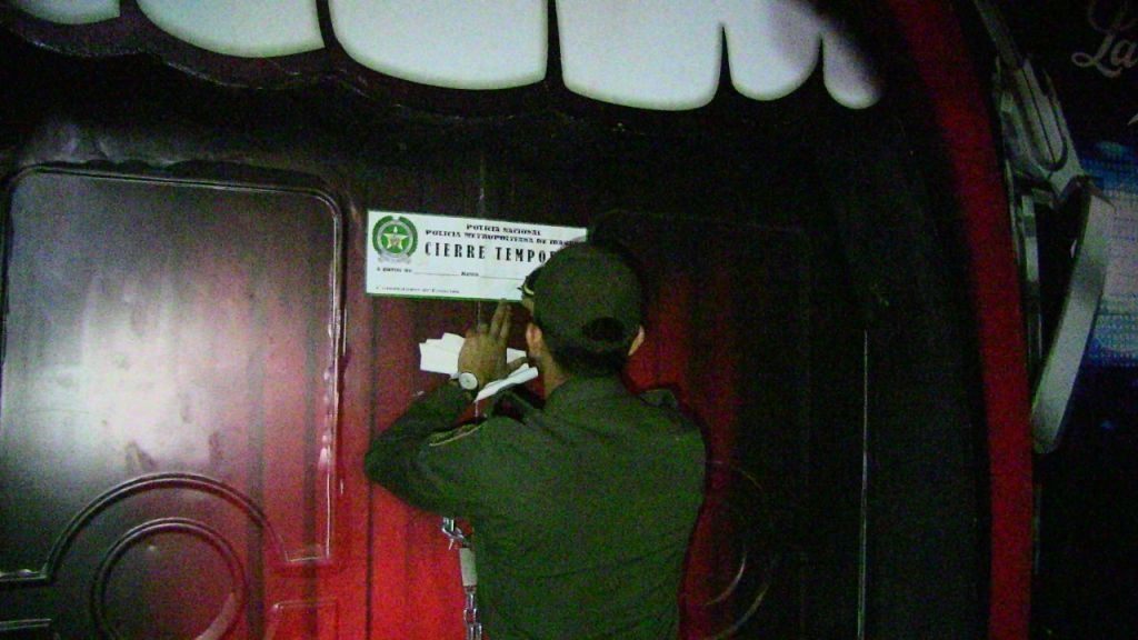 Cierre preventivo de  cinco establecimientos por hacer ruido 