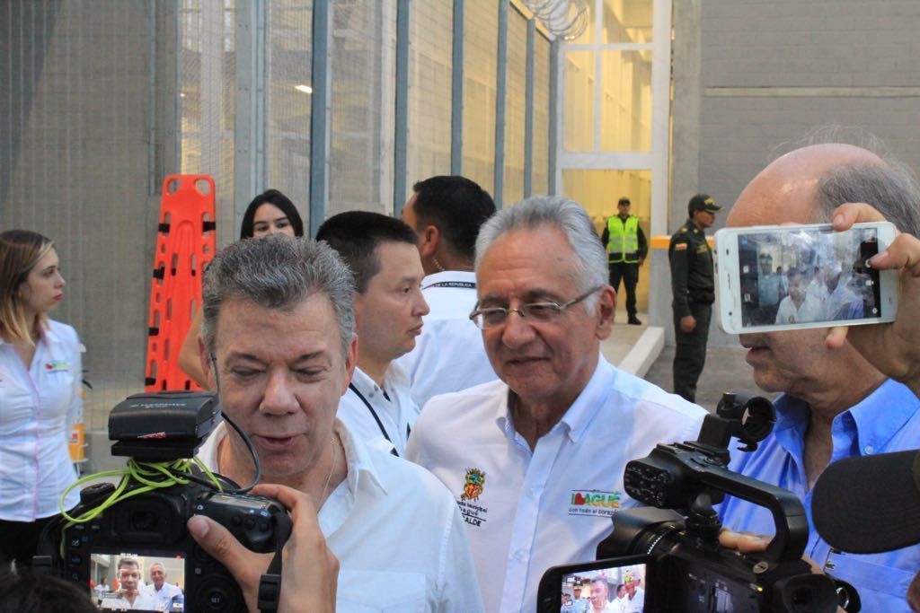 Santos destacó avances en seguridad de Ibagué