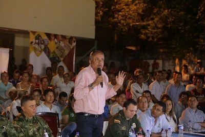 Habitantes de Gualanday inconformes con gobernador del Tolima