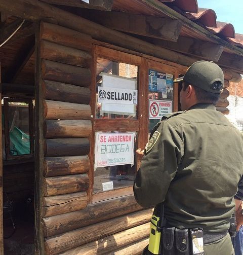 Sellados 11 parqueaderos en Ibagué por no contar con la documentación legal