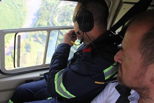 FAC sobrevuela ríos ante alerta en Tolima y Cundinamarca