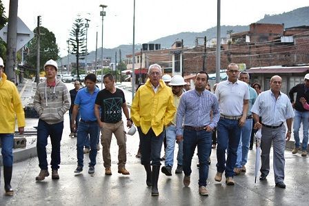 Jaramillo continua socializando proyectos de infraestructura vial con concejales de Ibagué