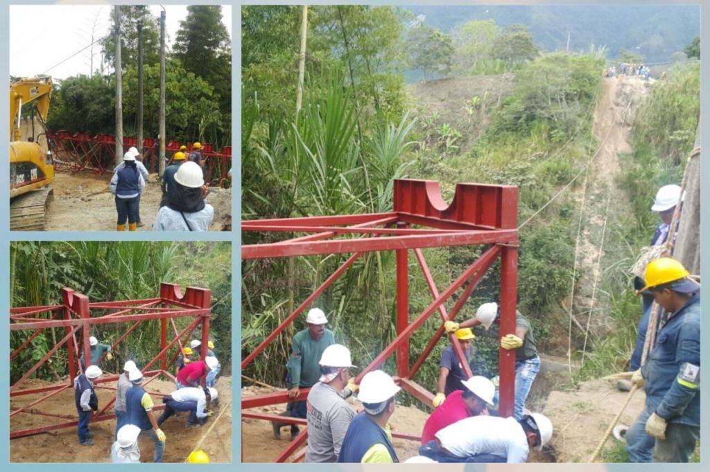 Concluye instalación del último viaducto del mejoramiento de captación de Cay