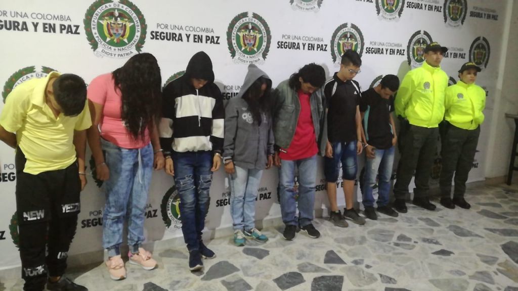 Desarticulan banda delincuencial dedicada al hurto y tráfico de drogas en la Comuna 1