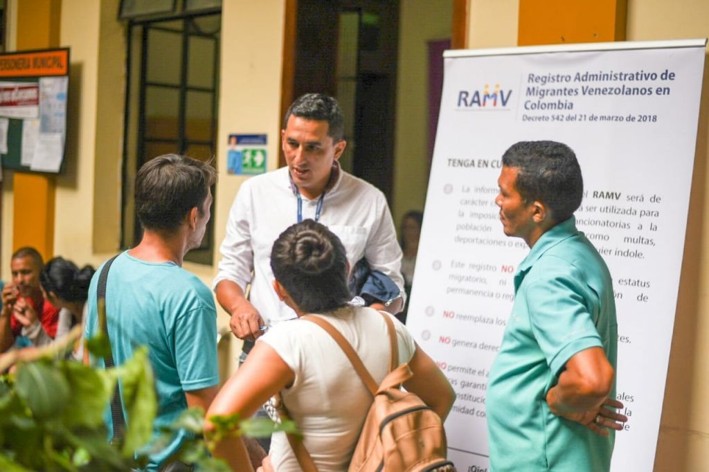 Más de 1.500 venezolanos fueron censados en Ibagué