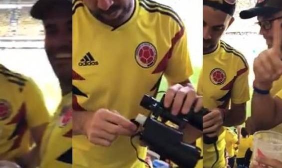 Avianca despide a colombiano que entró licor a un estadio de Rusia durante un partido de la Selección